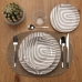 Tableware Versa Denali Grey Porcelain