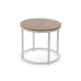 Jeu de 2 tables Versa Aurea Blanc 48 x 48 x 42 cm 80 x 80 x 48 cm