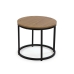 Set of 2 tables Versa Aurea Musta 48 x 48 x 42 cm 80 x 80 x 48 cm