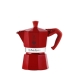 Italian Kaffekanne Bialetti Winter Wonderland Rød Sølv Aluminium 3 Kupit