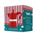 Caffettiera Italiana Bialetti Winter Wonderland Rosso Argentato Alluminio 3 Tazze