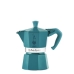 Cafetieră Italiană Bialetti Moka Express Winter Wonderland Turquoise Argintiu Aluminiu 3 Hrníčky