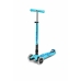 Monopattino Scooter Micro Maxi Deluxe LED Azzurro