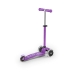 Skooter Micro Maxi Deluxe LED Grön Grå Silvrig Violett