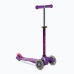 Sparkcykel Micro Mini Deluxe LED Grön Grå Rosa Silvrig Violett