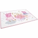 Alfombra Infantil Fun House Peppa Pig 80 x 120 cm