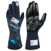 Mannen rijhandschoenen OMP SPORT Marineblauw S