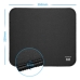 Mouse Mat Ewent EW3183 Black