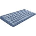 Tastatur Logitech K380 Blau Qwerty Spanisch QWERTZ