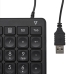 Numeric keyboard V7 KP350 Black