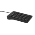 Numerisk tastatur V7 KP350 Sort