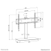 Ekrāna Galda Atbalsts Neomounts DS45-430BL16 70