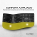 Tastiera Wireless Owlotech EK500 Nero Qwerty in Spagnolo