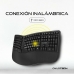 Teclado Inalámbrico Owlotech EK500 Negro Qwerty Español