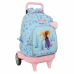 Cartable à roulettes Frozen Ice magic Bleu 33 x 45 x 22 cm