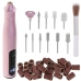 Set de manicure Adler AD 2181 Preto Cor de Rosa