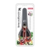 Forbicine TM Home Rosso Acciaio inossidabile