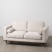 Sofa 172 x 89 x 91 cm Syntetisk stof Beige Træ