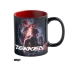 Caneca Good Loot Tekken 8 Art Heat Reveal Preto 450 ml