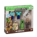 Conjunto de borrachas 3D Minecraft MC4060A 6 Peças