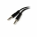 Adaptér Audio jack Startech MUYHSFMM             Černý 0,13 m