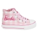 Botas Infantis Casuais Barbie Rosa Claro