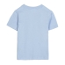 Camisola de Manga Curta Infantil Bluey Azul Claro