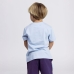 Camisola de Manga Curta Infantil Bluey Azul Claro