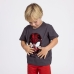 Maglia a Maniche Corte per Bambini Spider-Man Grigio scuro