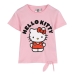 Barn T-shirt med kortärm Hello Kitty Ljusrosa