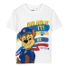 Camiseta de Manga Corta Infantil The Paw Patrol Blanco