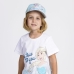 Barn T-shirt med kortärm Frozen Vit