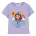 Camiseta de Manga Corta Infantil Gabby's Dollhouse Blanco