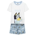 Pijama Infantil Bluey Alb