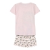 Pijama Infantil Gabby's Dollhouse Cor de Rosa