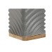 Tandenborstelhouder Home ESPRIT Grijs Crème Bamboe Dolomite 7 x 7 x 12 cm (2 Stuks)