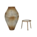 Vase Home ESPRIT Beige Metall 49 X 49 X 93 cm