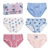 Pack of Girls Knickers Stitch Multicolour 5 Units