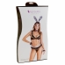 Costume Erotico S Pleasures Nero/Argentato Taglia unica