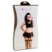 Erotic Costume S Pleasures Black Red One size