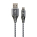 Kabel USB A naar USB C GEMBIRD CC-USB2B-AMCM-1M-WB2 Grijs Wit/Grijs 1,8 m