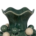 Vază Alb Verde Ceramică 24 x 24 x 31,5 cm