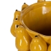 Vase Yellow Ceramic 23,5 x 23,5 x 40 cm