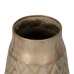 Vase Beige Doré Fer 21 x 21 x 34 cm