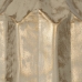 Maljakko Beige Kullattu Rauta 23 x 23 x 52 cm