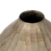 Vase Beige Gylden Jern 25 x 25 x 25 cm