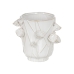 Vase White Ceramic 31 x 30,5 x 28,5 cm