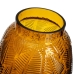 Vase Amber Glass 15 x 15 x 15 cm