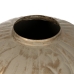 Vase Beige Doré Fer 25 x 25 x 33 cm