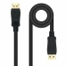 Cable DisplayPort NANOCABLE 10.15.2600 Negro 50 cm